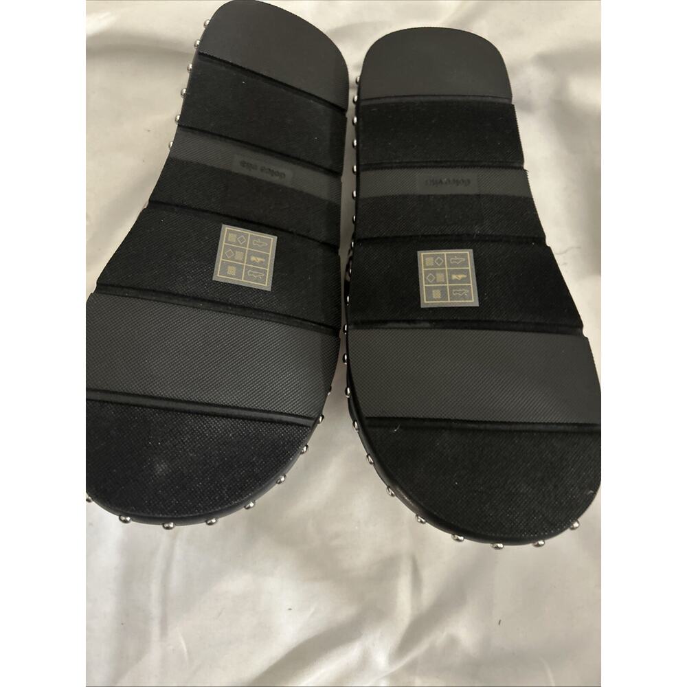 Dolce Vita  9 Mochi Pride Slide Sandals Shoes Neoprene Animal Print Studs New - Picture 3 of 5